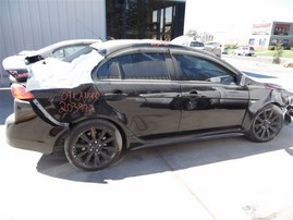 2009 MITSUBISHI LANCER GTS BLACK 2.4 MT 2WD 203972